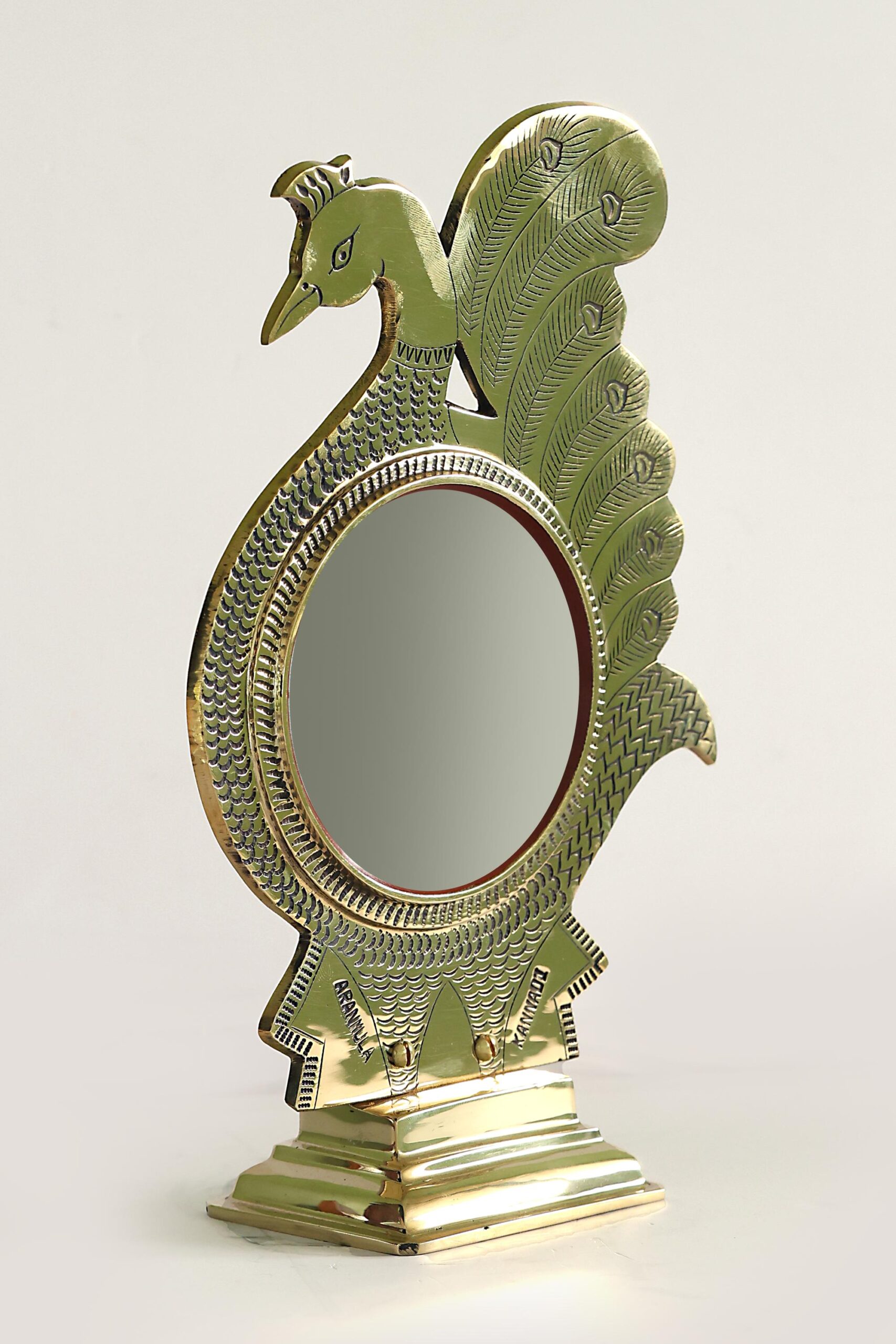 4''glass size peedom model peacock - Image 2