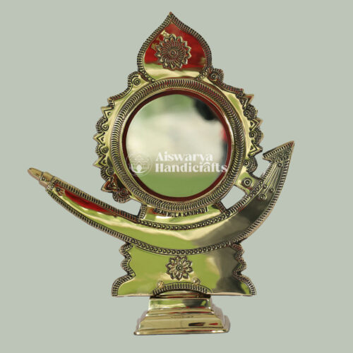 Chundan Vallam Model (4 Inch Mirror Size)