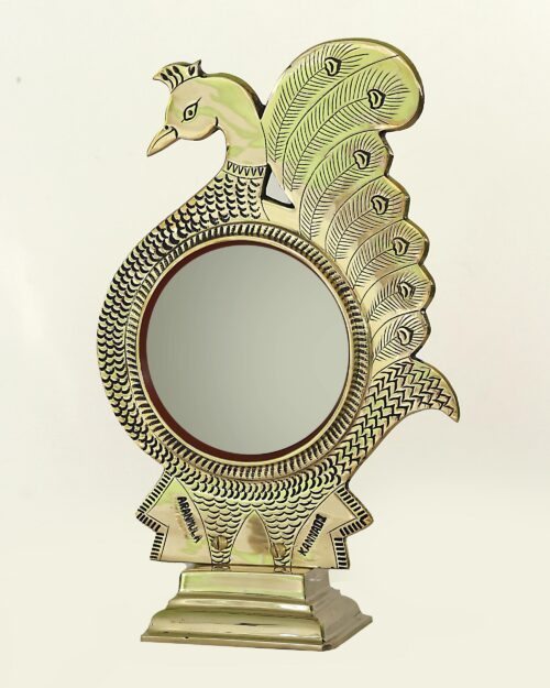 4''glass size peedom model peacock